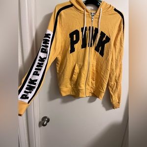 Victoria’s Secret PINK yellow “kill bill” hoodie size: Large